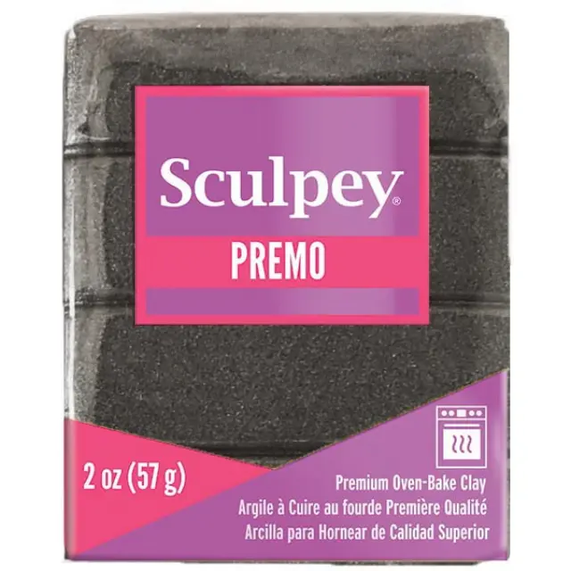 Πολυμερικός Πηλός Premo Sculpey - 5120 Graphite Pearl - 57gr