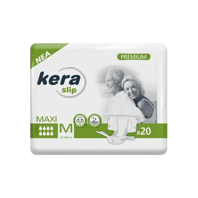 Πανες ακρατειας Kera Slip Medium Maxi (Νυχτος) 20 τεμαχιων