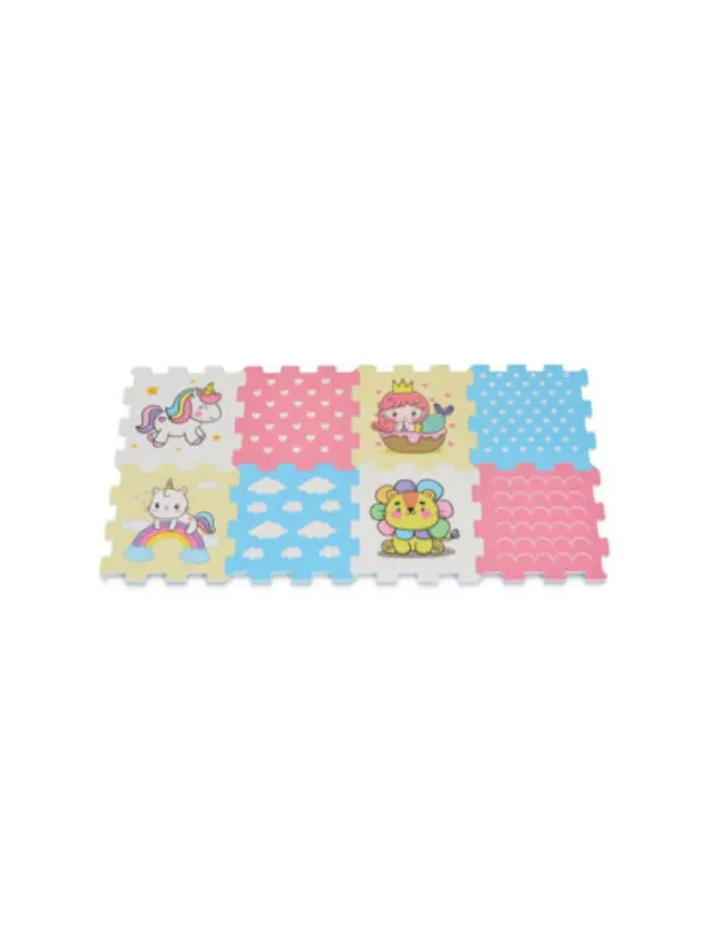 Παζλ Δαπέδου Μονόκερος 8τμχ moni toys 3404 HTF Puzzle Mat Unicorn 3801005600373