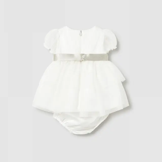 Baby 6 μηνών έως 4 ετών Φόρεμα αμπιγιέ κρεμ 3