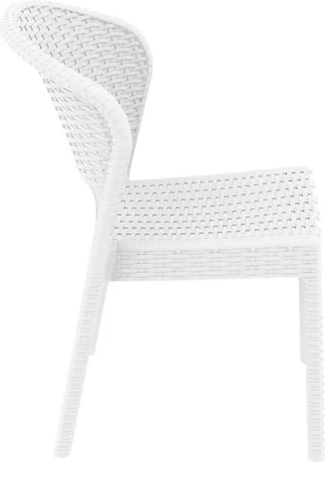 Καρέκλα Στοιβαζόμενη DAYTONA Λευκό PP 55x61x81cm 2