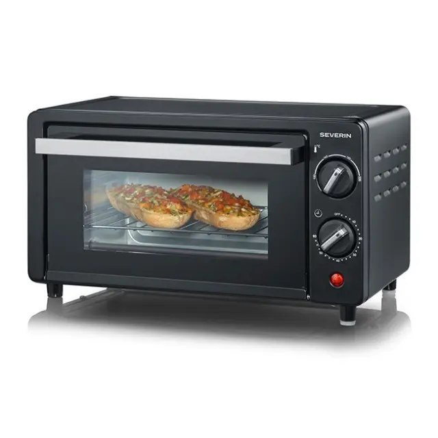 Severin Ηλεκτρικό Φουρνάκι TO 2062 Mini 9L 800W Black (TO 2062)