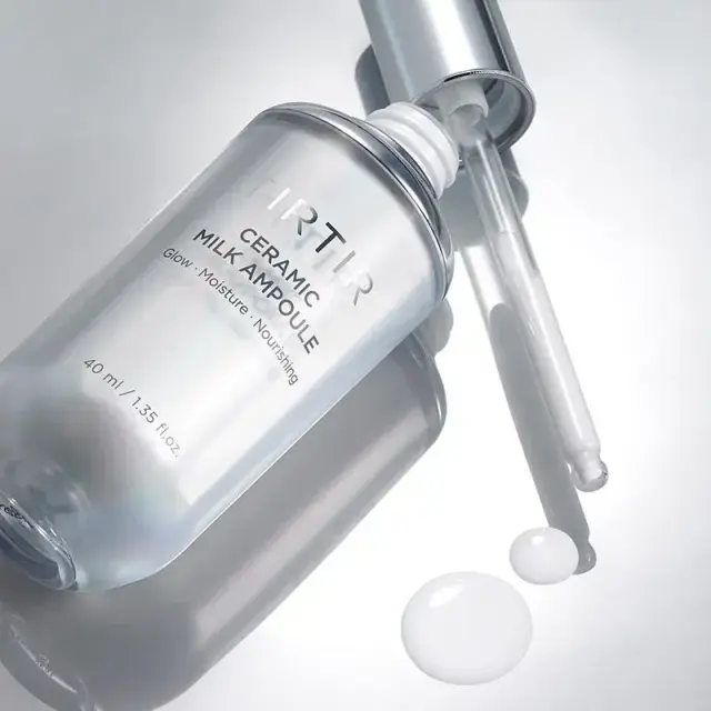 TIRTIR Ceramic Milk Ampoule ορός προσώπου για ενυδάτωση και σύσφιξη του δέρματος Vegan 40ml 3