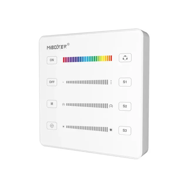 ΤΗΛΕΧΕΙΡΙΣΤΗΡΙΟ B6 SPI ΓΙΑ LED ΤΑΙΝΙΑ ACA A-B6-W ΛΕΥΚΟ IP20 / A-B6-W 2