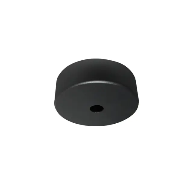 ΜΕΤΑΛΛΙΚΗ ΜΑΥΡΗ ΣΤΡΟΓΓΥΛΗ ΡΟΖΕΤΑ Φ80x30mm / ROSETBACA