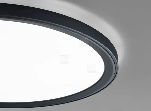 LICA οροφής φωτιστικό ματ μαύρο LED με ρυθμιζόμενο χρώμα φωτός Άσπρο Μαύρο/Άσπρο 3