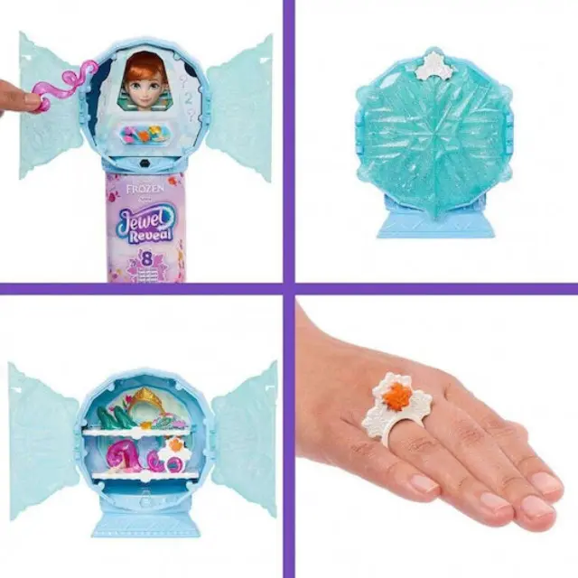 Disney Frozen Κούκλα Άννα με Κοσμηματοθήκη JJY37 – Παιχνίδι Mattel Frozen 3