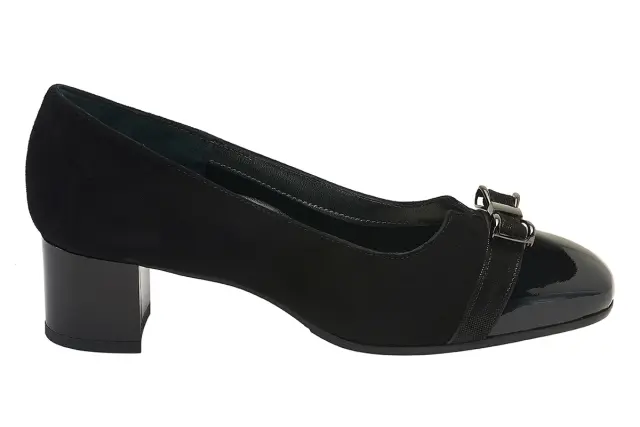 Soffice Sogno Γόβες Γυναικείο δέρμα Nubuck/δέρμα λουστρίνι Μαύρο ASS/9632 NERO 3