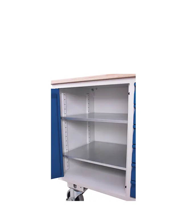 Variofit sw-500.014 Πάγκος Εργασίας Κινητός για Φορτίο Βάρους ως 150kg 2