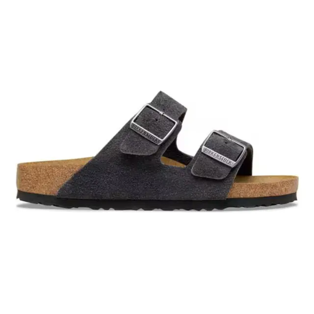 Birkenstock Πέδιλα Ανδρικό δέρμα suede Γκρί BIR/ARIZONA 1031632 CHARCOAL - 43