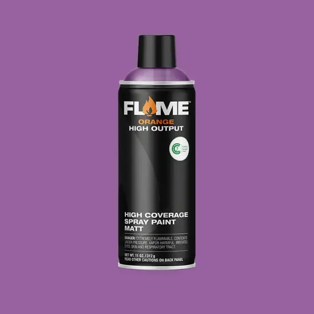 Flame Orange Spray Paint 400ml FO-396 Violet