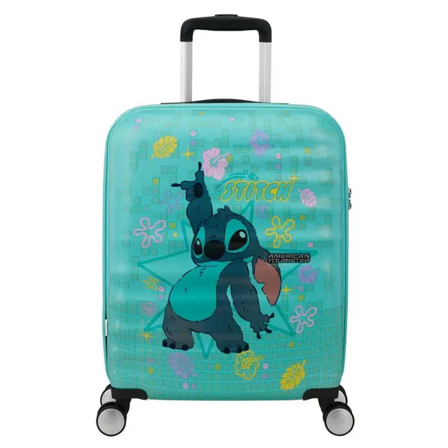 Βαλίτσα American Tourister τρόλεϊ Disney Stitch 36 lt