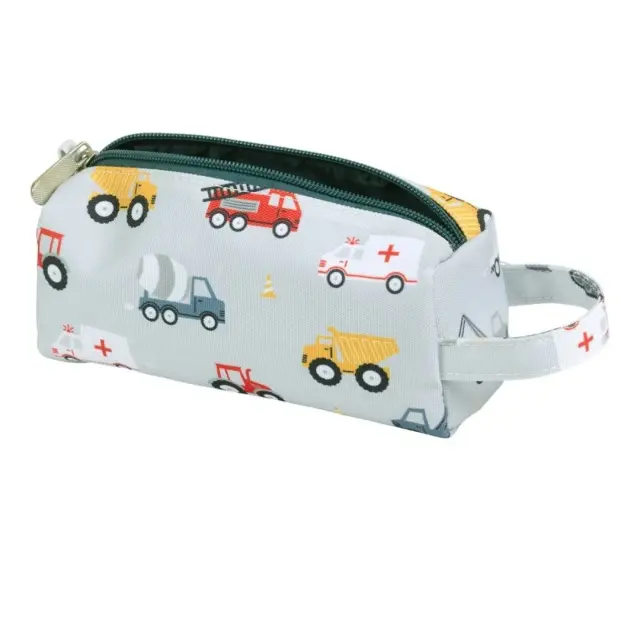 A Little Lovely Company Κασετίνα Βαρελάκι Vehicles PEVEBU16 3
