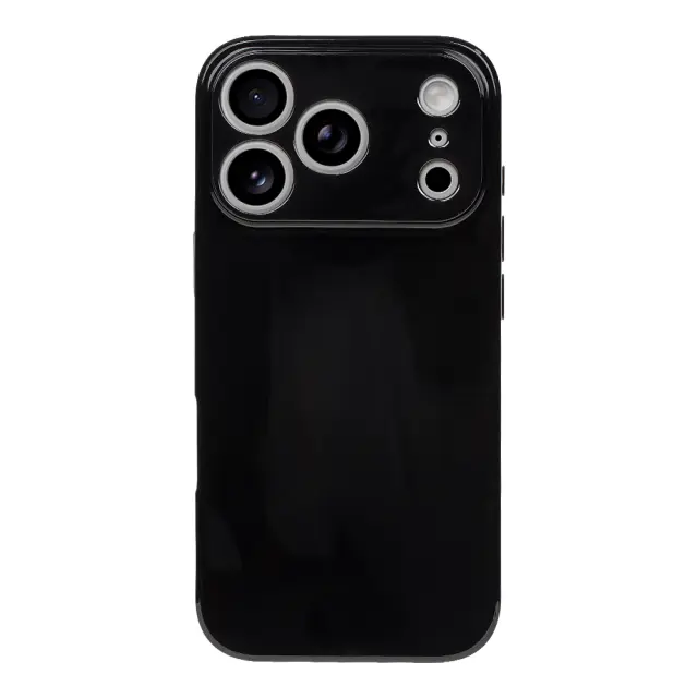 OBAL:ME Glossy Cover for Apple iPhone 18 Pro Black 2