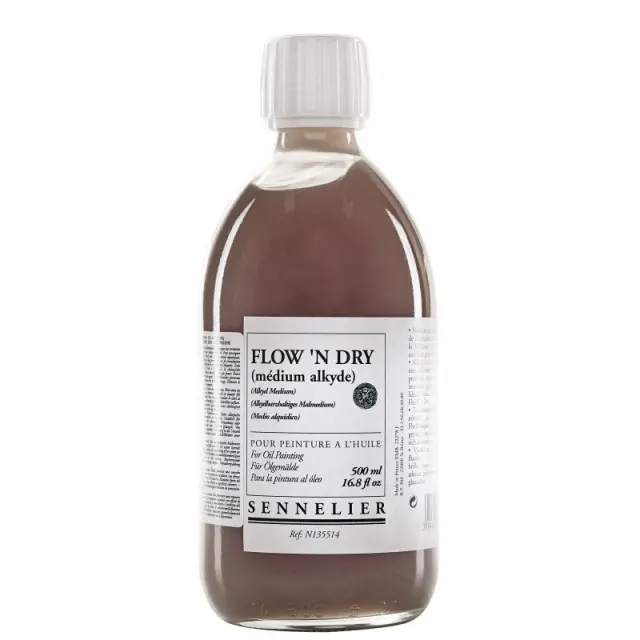 Sennelier Flow n Dry Alkyd Medium - 500ml