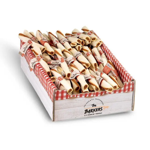The Barkers Bbq Chicken Collagen Twist Roll 12cm