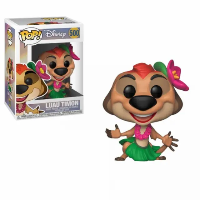 Funko POP! Disney The Lion King Luau Timon #500 Συλλεκτική Φιγούρα Βινυλίου 9,5cm