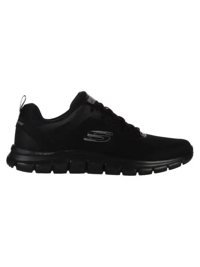 Skechers Track Broader Ανδρικά Sneakers Μαύρα 232698-BBK - 47.5