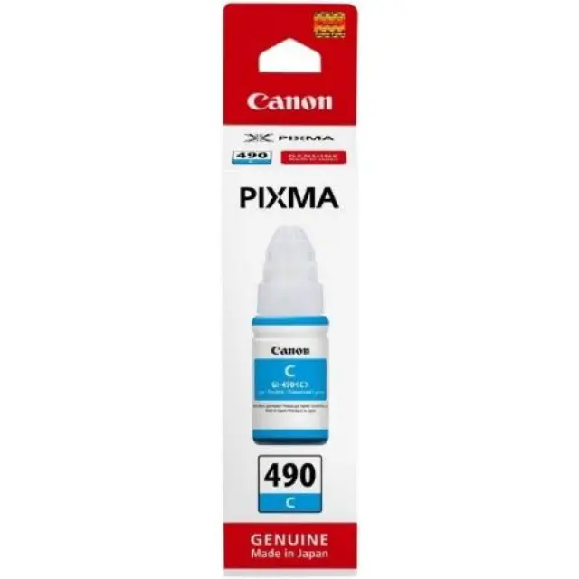 Canon Μελάνι Inkjet GI-490 Cyan (0664C001) (CAN-GI490C) *