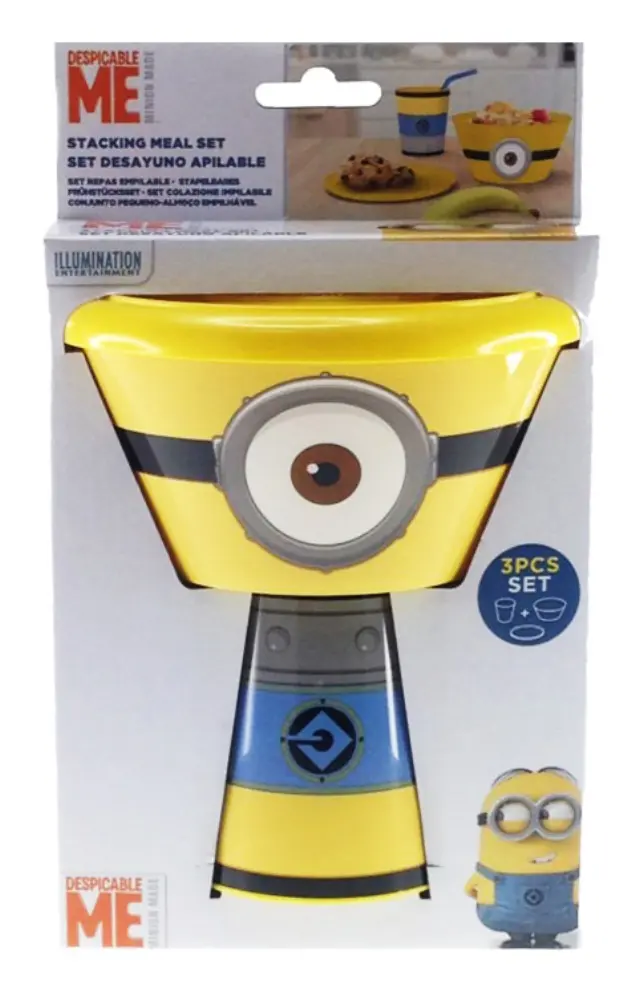 Stor Minions Σετ Φαγητού 3τμχ