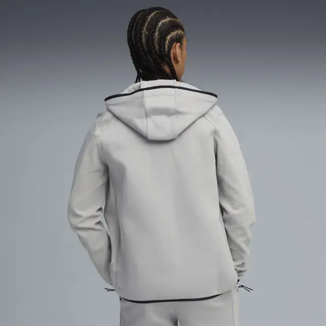 Puma Evostripe Full Zip Hoodie (688231-63) - Γκρί 3