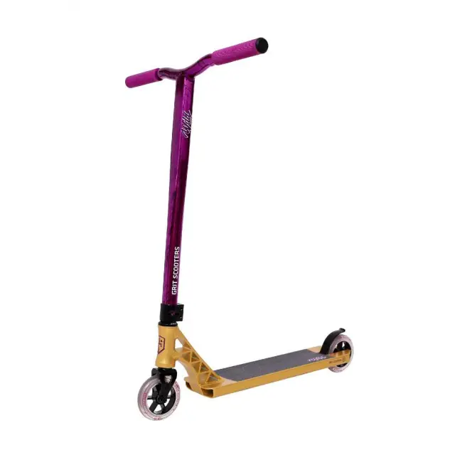 Grit Wild Complete Freestyle Scooter - Gold Vapour / Purple Laser 2