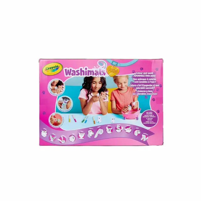 Σετ Ζωγραφικής Crayola Washimals με 12 ζωάκια 3