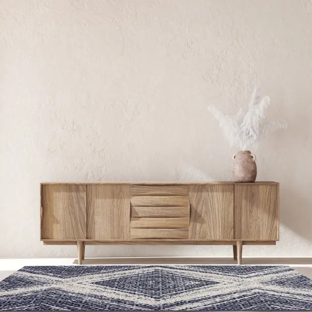 Χαλί 140Χ200 Rugs Das Home 7026 Μπλε 2