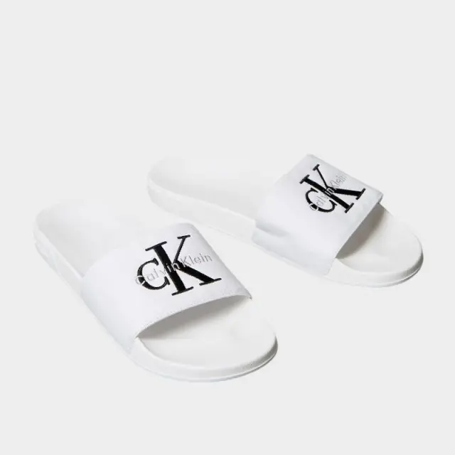 Παντόφλες Calvin Klein YM0YM01393_0K4 Λευκό - 40 2