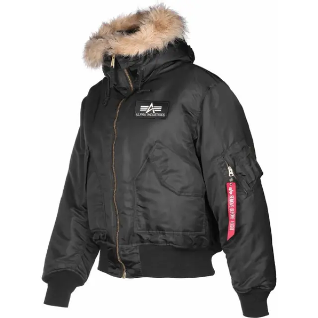 45P Hooded | Alpha Industries | Black - XL 3