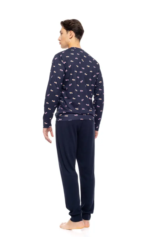 W-M799 - Type - PYJAMA NAVY BLUE CARS - L 3