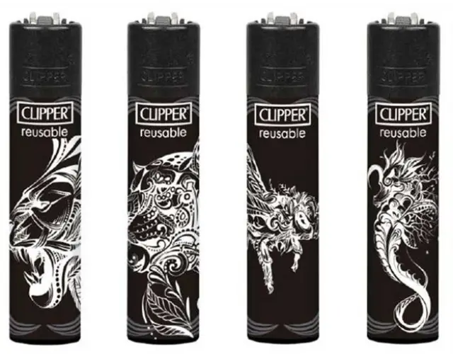 Clipper Αναπτήρας Μεγάλος - Tribal Ink