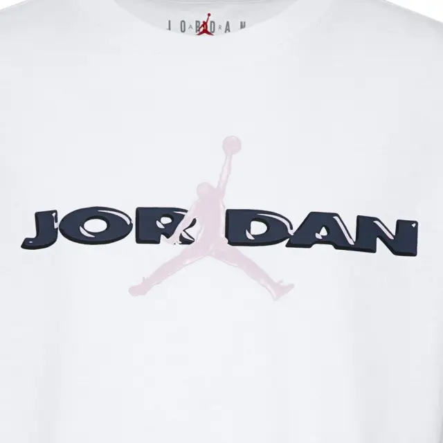 Jordan Crafted Utility ΠΑΙΔΙΚΗ ΜΠΛΟΥΖΑ (45D715-001) - Λευκό - XL 13-15 ετών 2