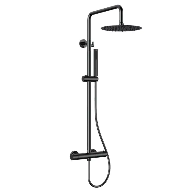 Θερμοστατική μπαταρία σταθερού ντους ARTEMIS Nero SC418M 1231 KARAG