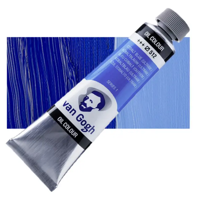 Λάδι Talens Van Gogh - 512 Cobalt Blue (Ultramarine) - 20ml