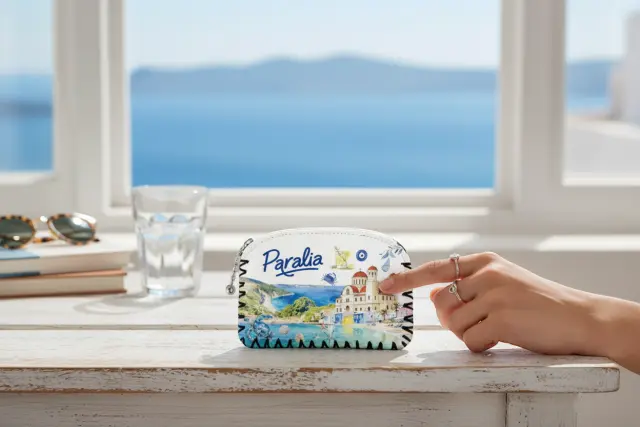 Πορτοφόλι Souvenir μπρελόκ - Σετ 10pcs - PVC - Paralia - 14*9cm - 871751 3