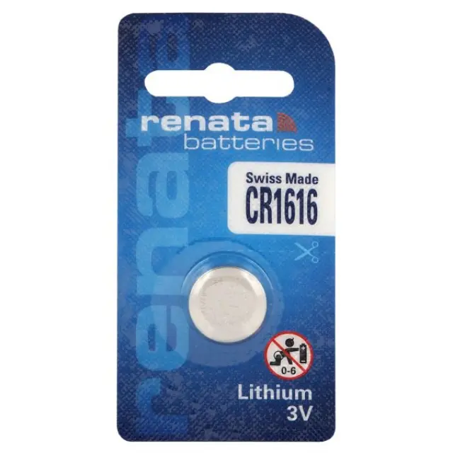 Μπαταρία λιθίου 3V Renata CR1616 - 1 τεμάχιο