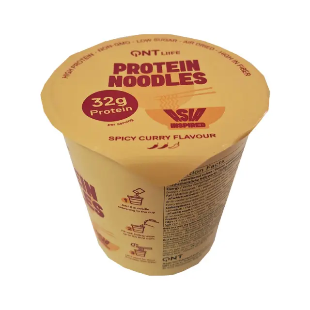 Qnt Protein Noodles Spicy Curry Flavor 66g 2