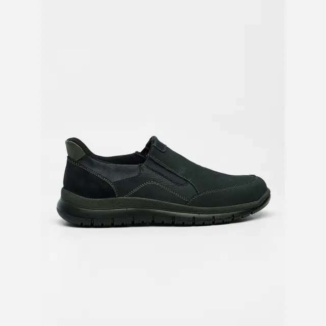 Imac Μοκασίνια-Loafers Ανδρικό δέρμα Nubuck Μπλέ IMA/452671 D/BLUE