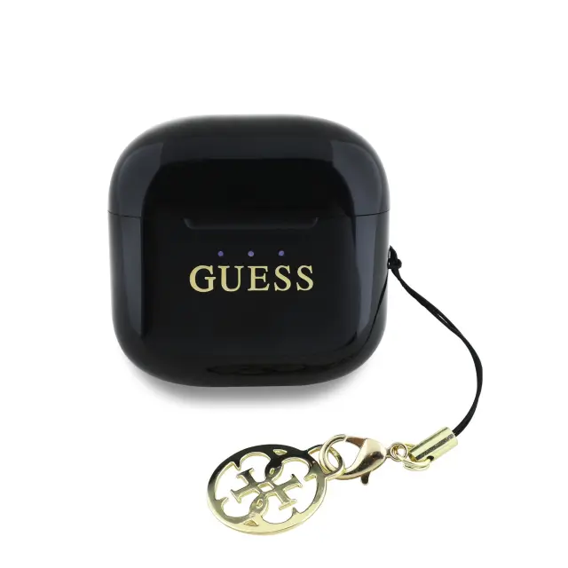 Guess Classic Logo Charm TWS Wireless Earphones Black 3