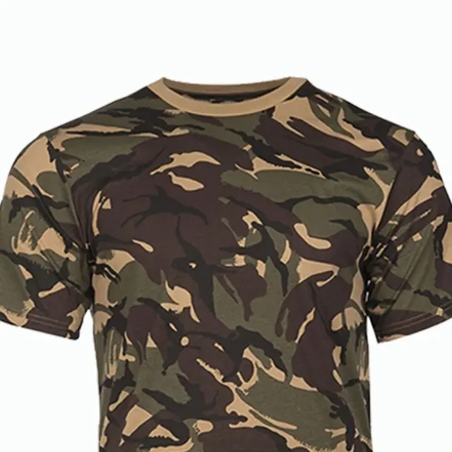 Mil-Tec British DPM T-Shirt- Μπλούζα Παραλλαγής για Τακτική -Καθημερινή Χρήση - FLECHTARN CAMO 3
