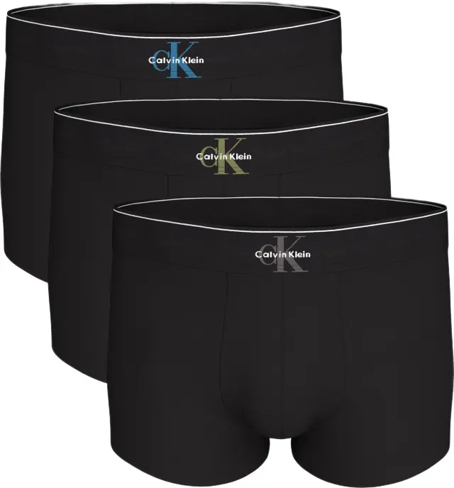 Calvin Klein ανδρικά boxer σετ 3τμχ trunk NB4472-4