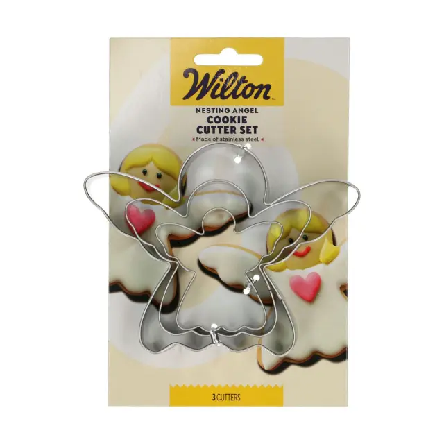 Σετ/3 Κουπάτ Wilton - Άγγελος -