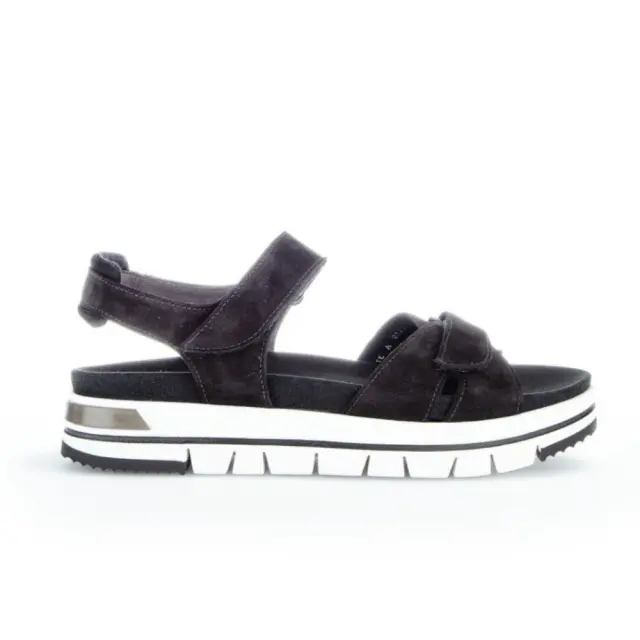 Gabor Πέδιλα Γυναικείο δέρμα Nubuck Μαύρο GAB/86734 37-BLACK - 37