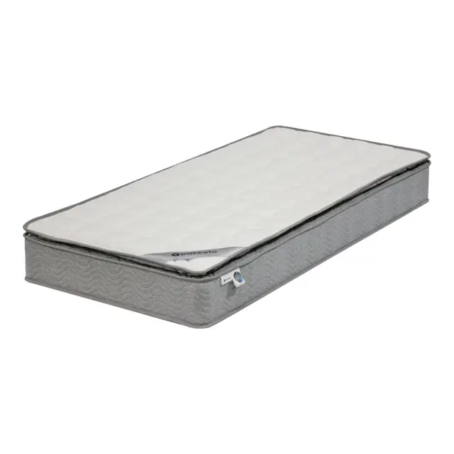 Κρεβάτι με στρώμα Athos-Perfecto pakoworld sonoma 90x190εκ 2