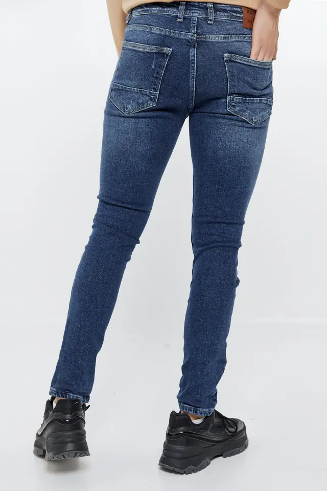 Παντελόνι Jean Slim Fit Μπλέ 3