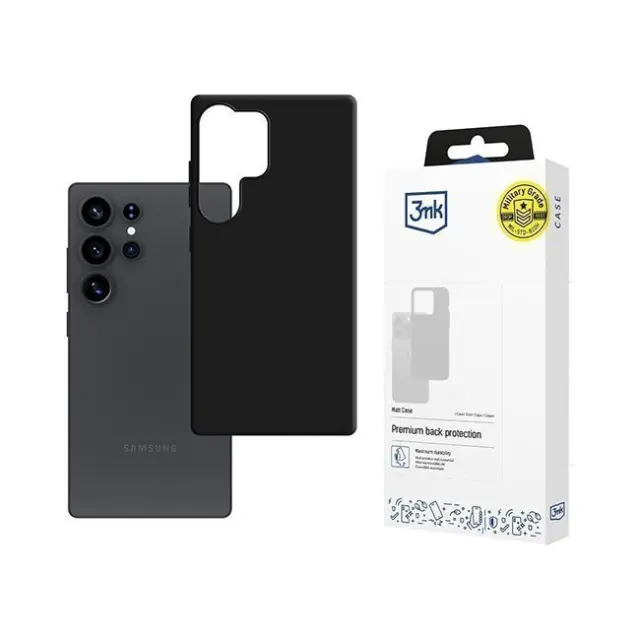 3mk Θήκη Κινητού Samsung Galaxy S25 Ultra Matt Black