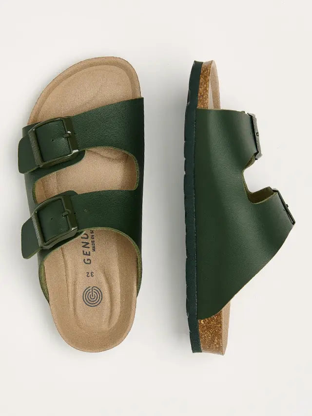Genuins Πέδιλα Παιδικό HT Πράσινο GEN/HAWAII PARCHIS KAKI 3
