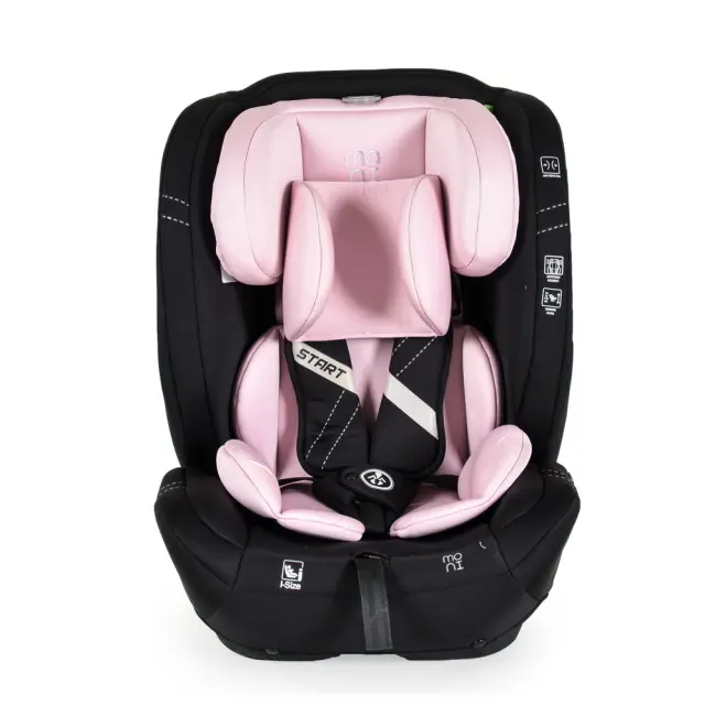 Moni Start Κάθισμα Αυτοκινήτου i-Size 76-150cm 9-36kg Pink 3