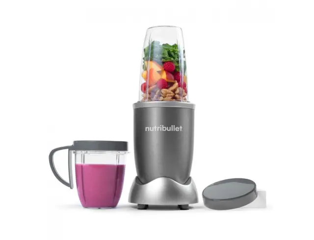 Μπλέντερ Nutribullet Original NB606DG με ισχύ 600W, χωρητικότητα 700ml και 1 ταχύτητα - Dark GreyNB606.DG